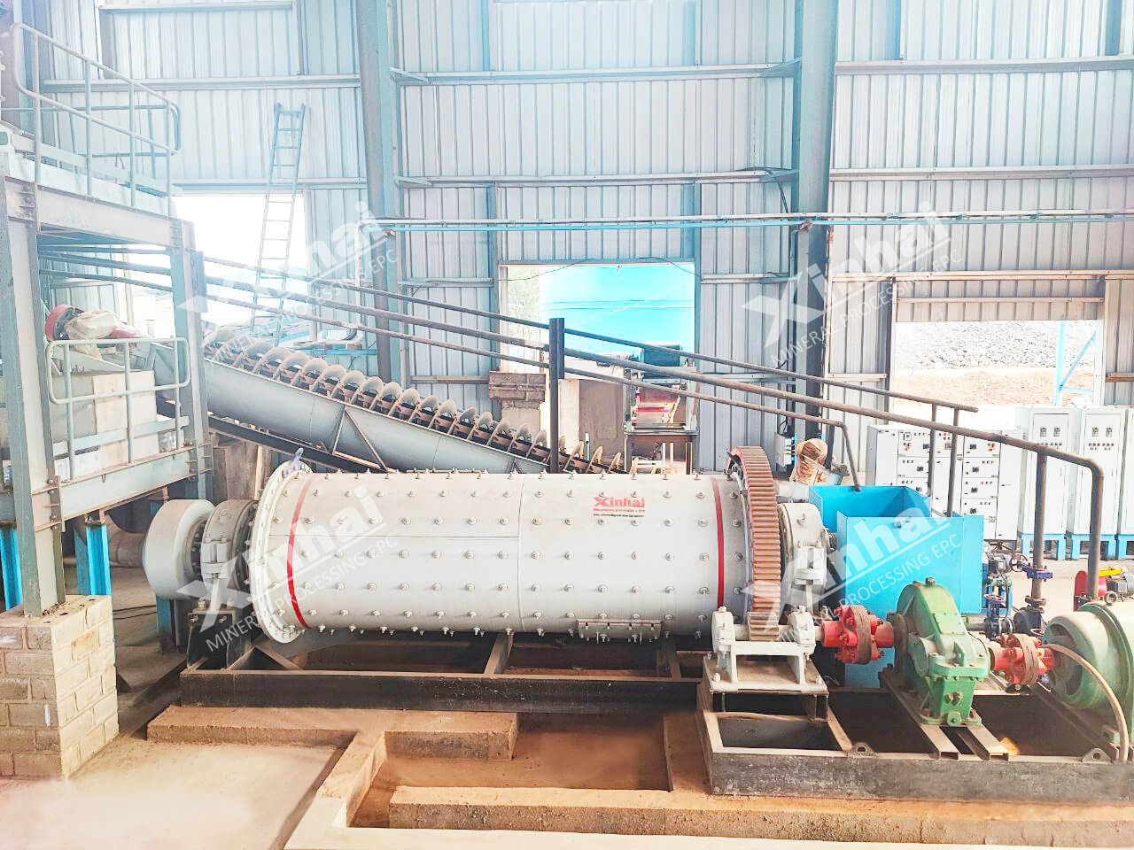 Grinding machines - Gold 100tpd copper-cobalt ore flotation plant in Congo.jpg